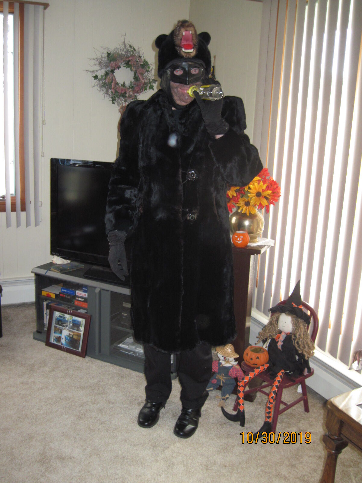 Dressed up for the 2019 Senior Center Party